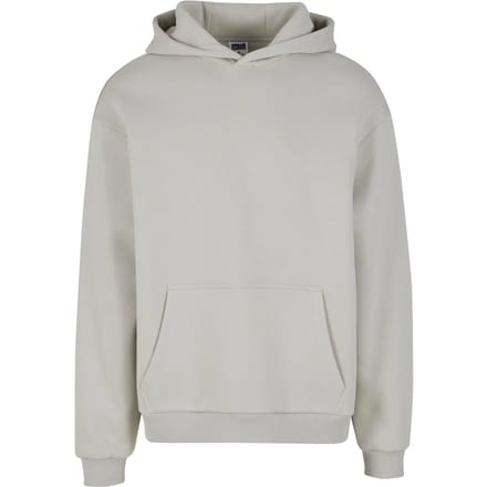 Urban Classics - Fluffy Hoodie/trui - S - Grijs