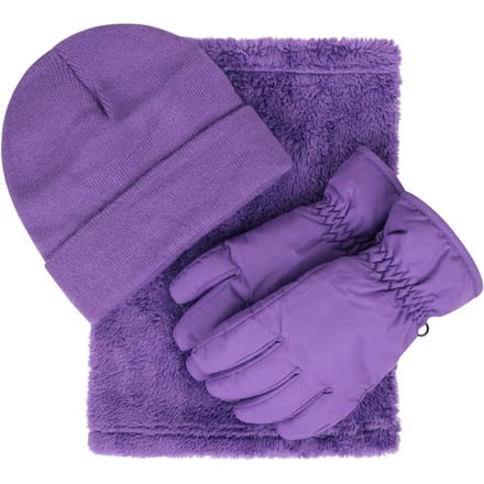 Mountain Warehouse Accessoireset voor kinderen (Set van 3) (Paars)
