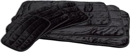 Benchvacht zwart deluxe 91x58 cm