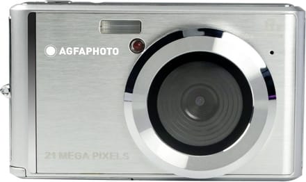 AgfaPhoto DC5200 Digitale camera 21 Mpix Zoom optisch: 0 x Zilver Geïntegreerde accu, Met ingebouwde flitser