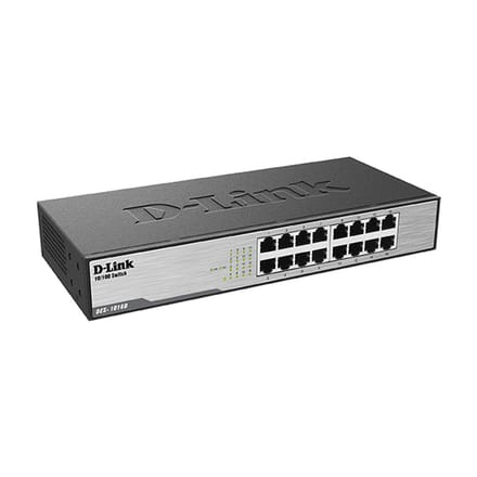 D-Link DES-1016D DES-1016D Netwerk switch 16 poorten 100 MBit/s