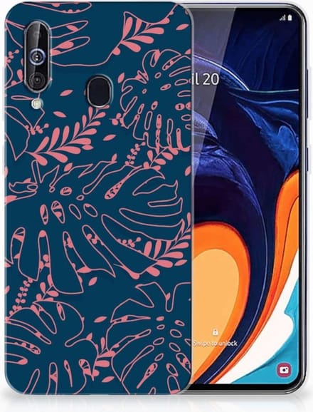 Samsung Galaxy A60 TPU Case Palm Leaves
