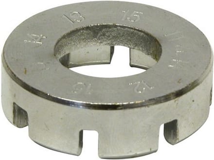 spakenspanner 10 - 15G staal zilver