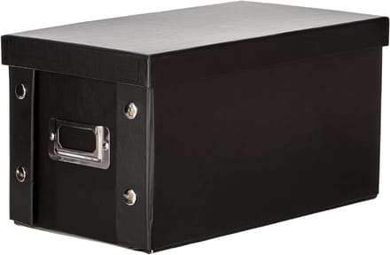 ZMR® CD Opbergdoos - CD Opbergsysteem - CD Opbergmap - Zwart - 28cm x 16cm x 15cm