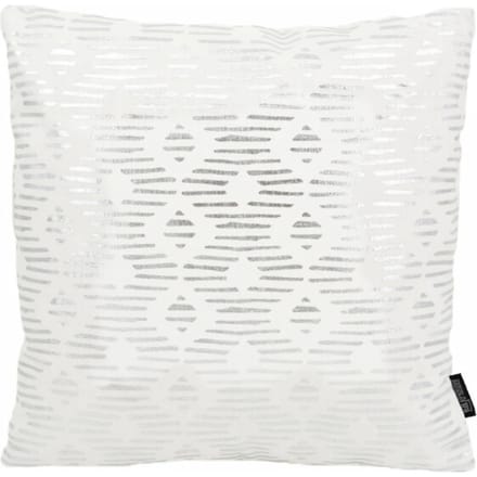 Gek op kussens! Sierkussen java silver / white | 45 x 45 cm | katoen