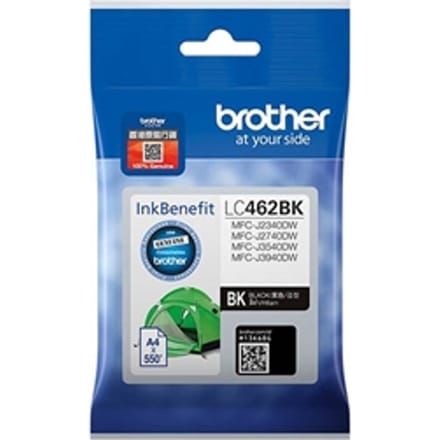 Brother LC-462BK inktcartridge zwart (origineel)