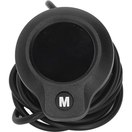 LCD Display voor Elektrische Fiets Scooter ABS Rond Elektrische Fiets Gegevens Display LCD Display Meter 3 black