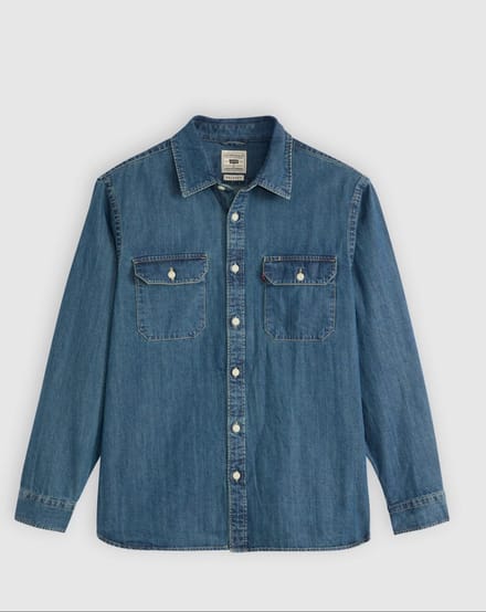 Overhemd Lange Mouw Levis 19573 0269 - JACKSON-CHOPPER DARK WASH