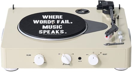 Gadhouse Brad Retro MK ll - Platenspeler - Ivoor