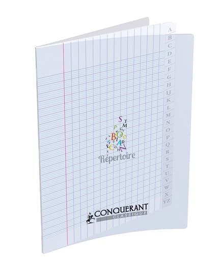Conquerant 400026557 schrijfblok & schrift 96 vel Transparant