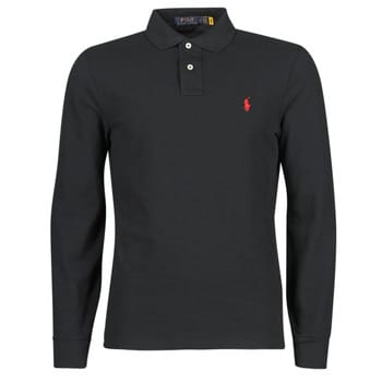 Polo Shirt Lange Mouw Polo Ralph Lauren REGULAR SLIM FIT BASIC MESH KATOENEN POLOSHIRT