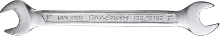SW-Stahl 00112L dubbele steeksleutel SW 20 en 22 mm I steeksleutel I steeksleutel I dubbele steeksleutel 20x22 mm I steeksleutel