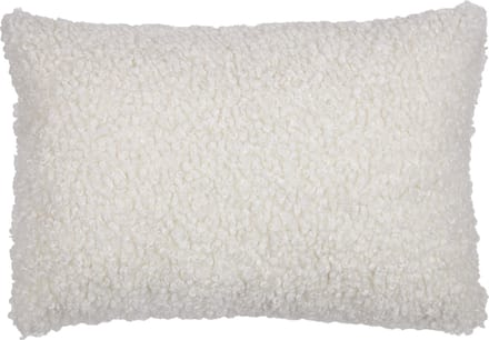 groot kussen teddy krul wit 40x60cm