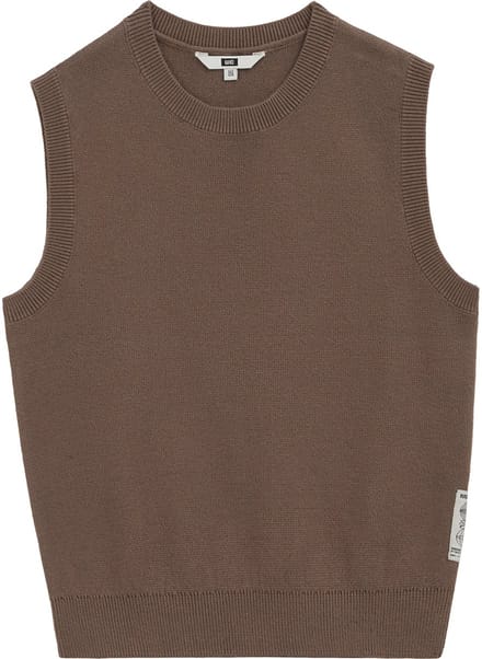 WE Fashion Jongens gilet met embleem