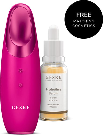 GESKE | SmartAppGuided™ Warm & Cool Eye Energizer | 6 in 1 | Kleur: Magenta + gratis cosmetica