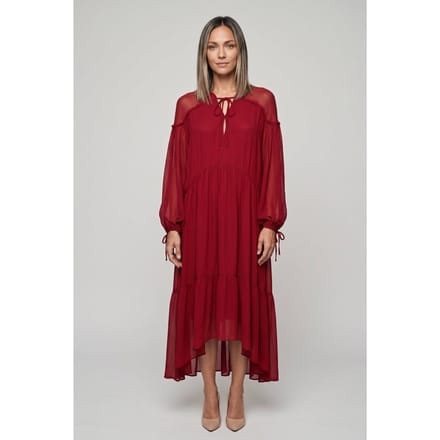 & Other Stories Vega Dress Red Größe: S | Maxikleider Outlet | Damen | Rot