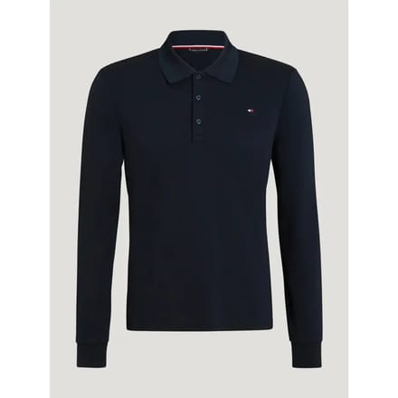 Paardrijpolo met lange mouwen Tommy Hilfiger Equestrian Erwin Langarm