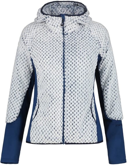 Icepeak Daisetta I Fleece Met Kap Wit 2XL Vrouw