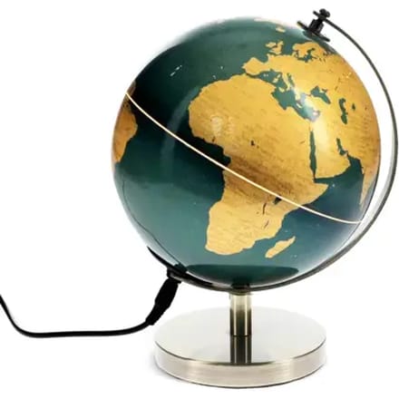 Verlichte wereldbol USB Rex London