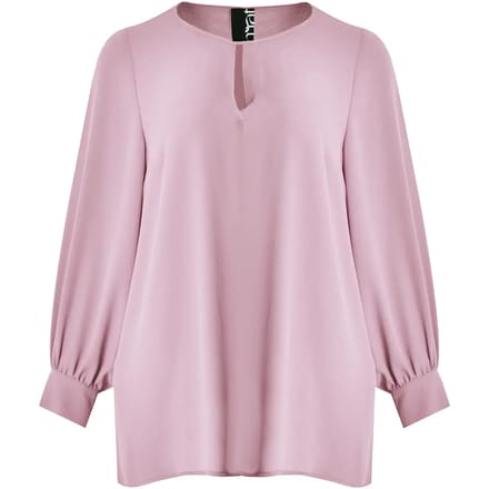 Blouse met lange mouwen van chiffon voor dames Mat Fashion