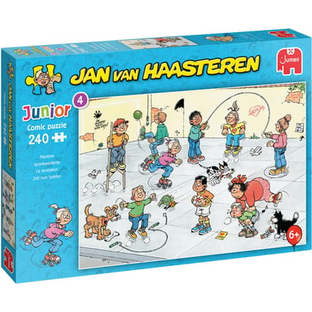 Jan van Haasteren Junior Speelkwartiertje puzzel - 240 stukjes - Kinderpuzzel