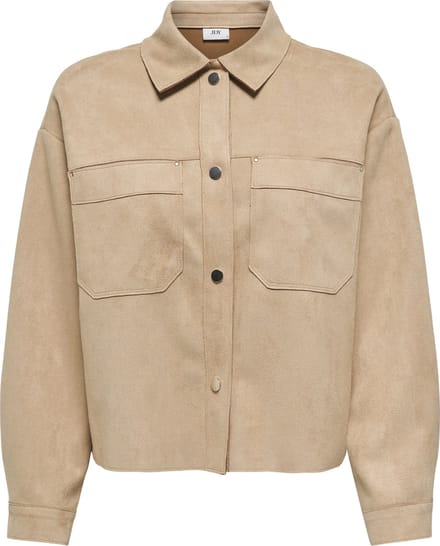 JDY - JDYJULLE L/S FAKE SUEDE SHIRT JRS NOOS - Dames - Blouses