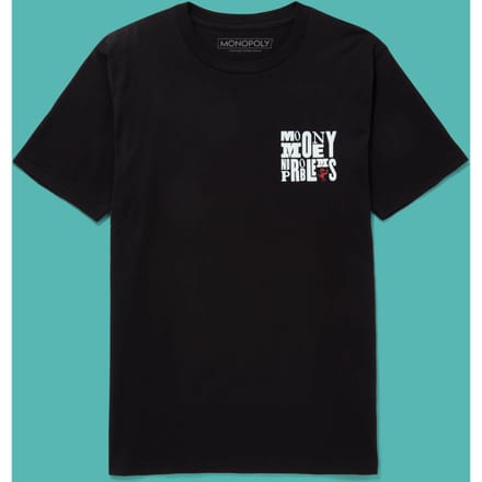 Monopoly Mo Money T-Shirt - Black - S - Zwart
