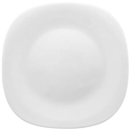 Bormioli Rocco Parma Schaal Borden 6 Stuks - 27x27cm Vierkant Wit Glas