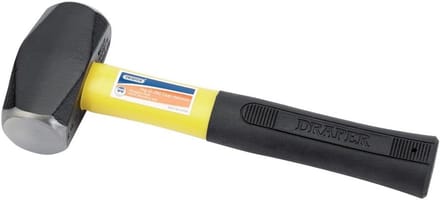 Fiberglas Hamer 1 kg met Schokabsorberende Grip
