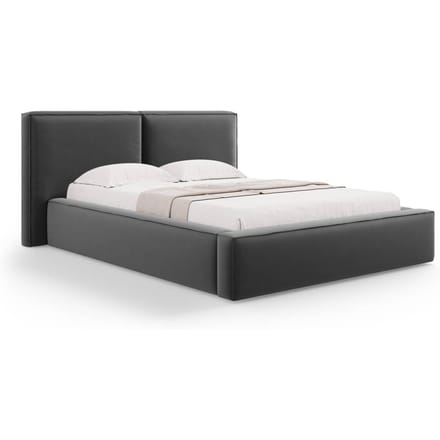 Bedframe Jodie met opbergruimte velvet 140 x 200 cm | Micadoni
