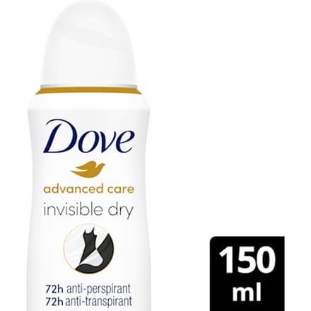 Deodorant spray invisible dry