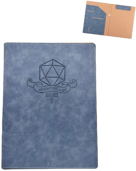 Lapi Toys - Schrijfmap - Conferentiemap - Klemmap - Dnd - 33 x 26 cm - Blauw