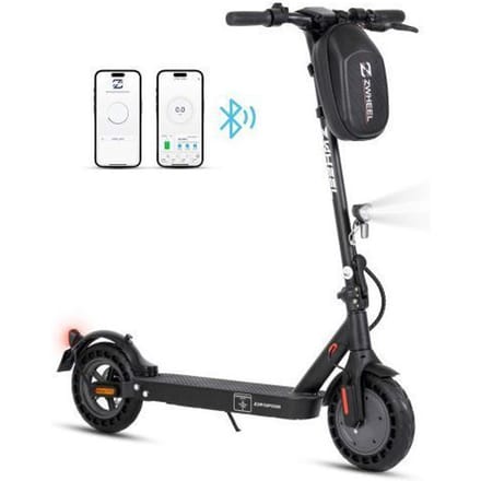 Elektrische step voor kinderen - Leawin - 500W motor - Actieradius 35-45 KM - Max. 20KM/H - zwart