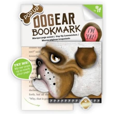 Dog Ear Bookmarks - Stanley (Bulldog)