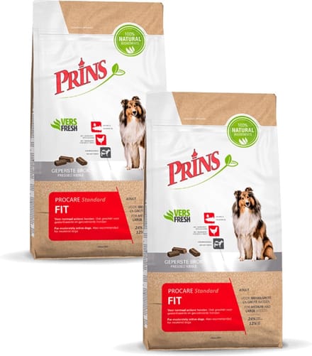 Prins Procare Standard Fit - Hondenvoer - 2 x 20 kg