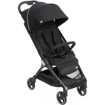 CHICCO - Poussette canne - We - 4 roues - Noir