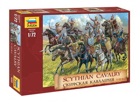 Zvezda Modelbouwpakket Militaire voertuigen - 8069 Scythian Cavalry Plastic - 1:72 - Modelbouw