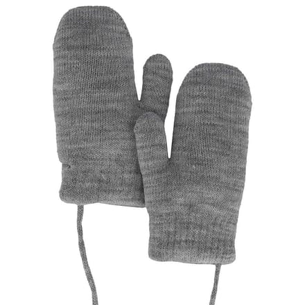 Baby Handschoenen - Gebreid - One Size - Licht Grijs