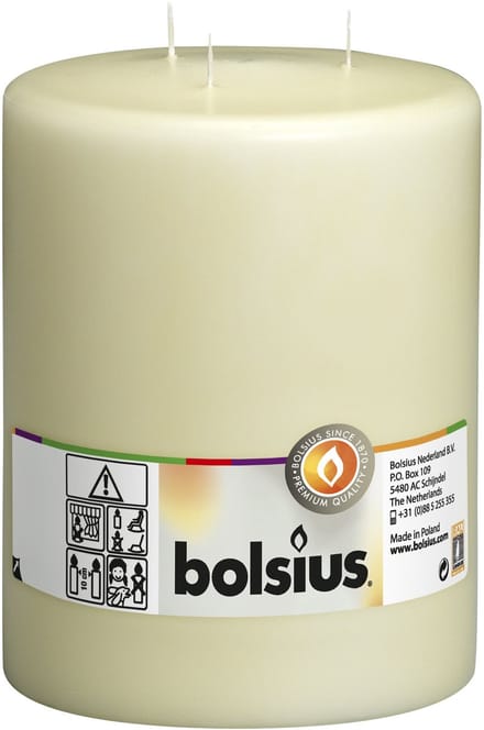 Bolsius Mammoetkaars Ivoor - Moederdag cadeau