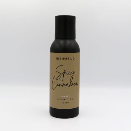 Intimitijd - Luxury Kissable Oil - Spicy Cinnamon