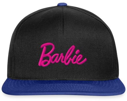 Barbie Logo Borduurwerk Snapback cap
