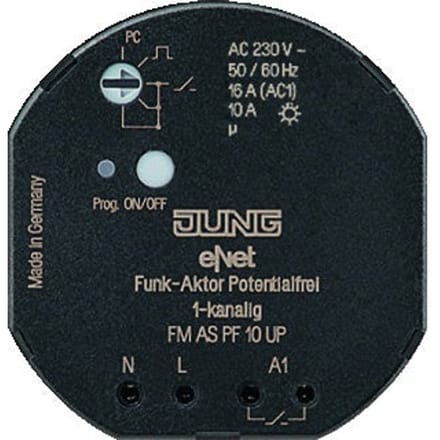 Jung ENet Schakelaar Actuator Bus Systeem - FMASPF10UP - E343J