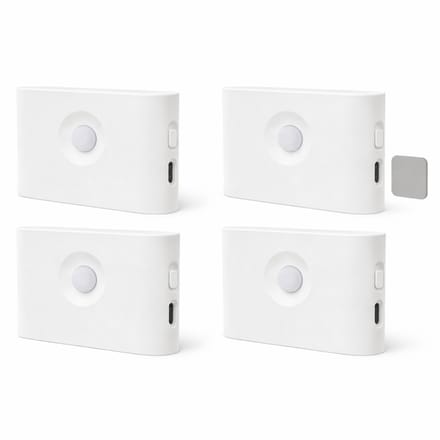Oneproduct Trapverlichting LED Bewegingssensor - Draadloze Trapverlichting - Oplaadbare Wandlamp - Set van 4