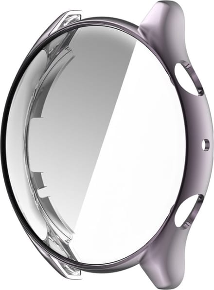 Screenprotector watch case - hoesje - geschikt voor Amazfit GTR 3 en GTR 3 Pro - grijs