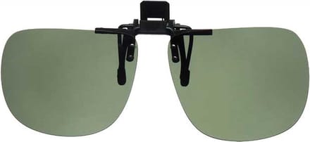 Revex POL4800 - Clip on zonnebril - Groen - Bril opklapbaar