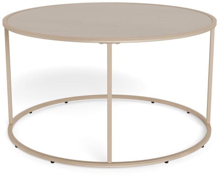 Salontafel Vayen Grijs Ø80cm - Giga Living