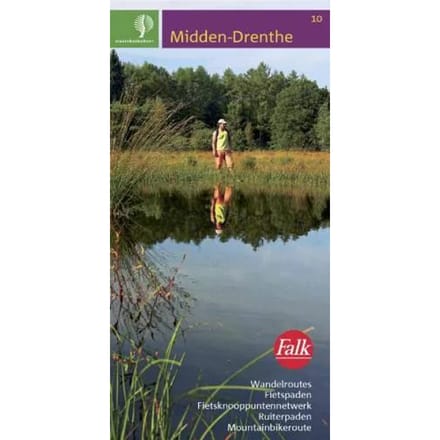 Falk fiets-wandelkaart SBB 10 Midden-Drenthe