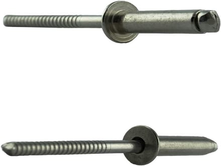 30 Stuks Platte Kop Blindklinknagels RVS 4.8 x 14 mm - ISO 15983 Kwaliteit