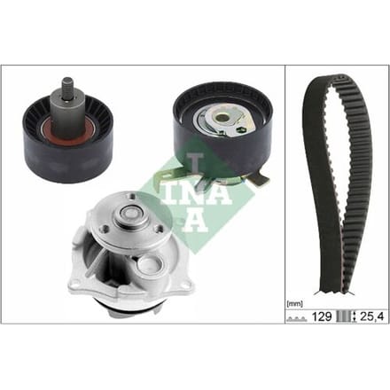 Schaeffler Ina Waterpomp + distributieriem set INA 530 0066 30
