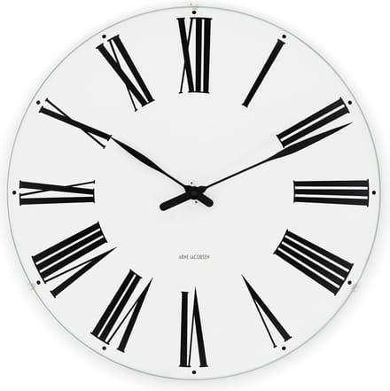 Arne Jacobsen - Roman Wall Clock 43642 - Klok - Wandklok - Ø 29 cm